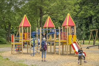 Playground in the spa gardens