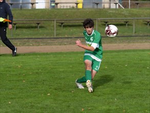 Football youth game and training