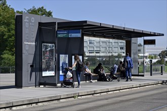 Glattalbahn television studio stop