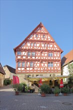 Half-timbered house Altstadthotel Wilde Rose built 1412