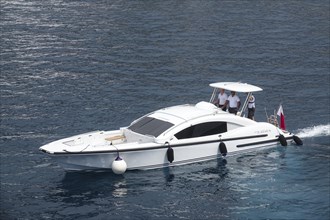 Tender dinghy of the motor yacht Katara