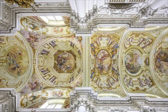 Ceiling painting in the church of the Augustinian Canons' Monastery of St. Florian