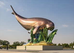Dugong Installation by Jeff Koons