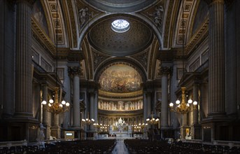 Interior view of nave