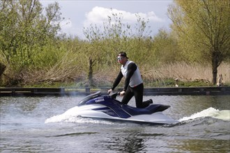 Infringement of the use of jet skis on the Peene