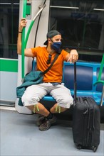 Tourist travel by metro in the coronavirus pandemic