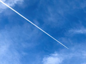 Contrails high thin clouds artificially produced by aircraft engines homomutatus man-made with by jet jet jet jet jet jets turbines by passenger aircraft err chem trails chemtrails