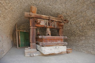 Historic wine press