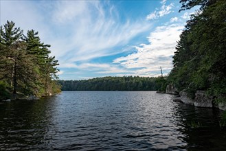 Lake Minnewaska in the Minnewaska State Park