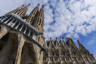 Facade of the Sagrada Familia