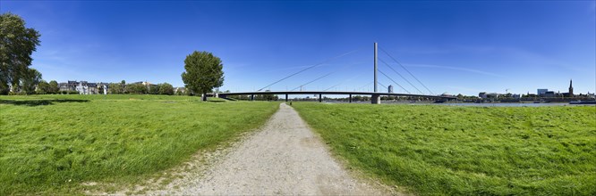 Oberkassel Bridge and Rhine Meadows