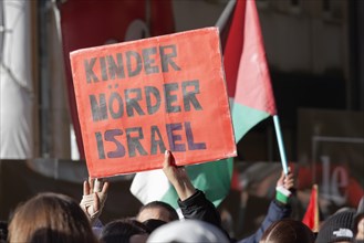 Sign Child Murderer Israel
