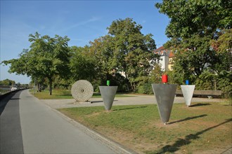 Sculpture Wheel-Disc by Gerhard Nerowski 2001