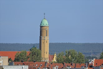 Church tower with dome of St. Otto Church