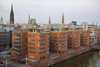 Modern buildings at Sandtorhafen