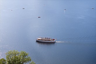 Excursion boat on Lake Titisee in the Black Forest