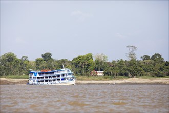 River cruise ship on the Rio Negro