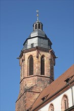 Tower of the Gothic collegiate church