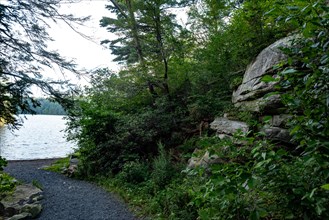 Lake Minnewaska in the Minnewaska State Park