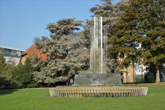 Fountain in Chateaudun Park