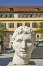 Monumental portrait of Emperor Augustus
