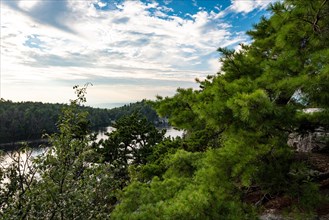 Lake Minnewaska in the Minnewaska State Park