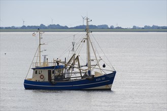 Crab cutter on the North Sea