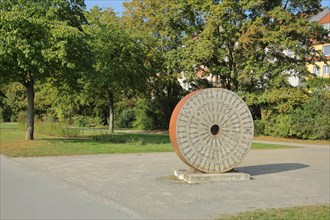 Sculpture Wheel-Disc by Gerhard Nerowski 2001