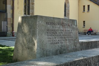Friedrich Hoelderlin Monument