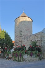 Baroque thieves' tower and landmark as part of the town fortifications