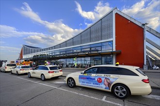 Taxi row at Memmingen Airport