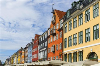 Nyhavn with colourful houses in the centre