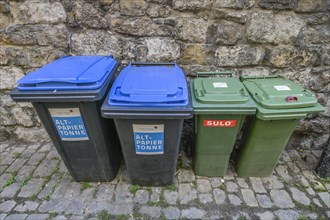 Waste paper bins