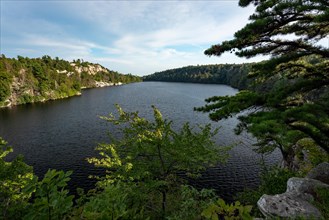 Lake Minnewaska in the Minnewaska State Park