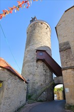 Upper castle with historic Schochenturm built 1220