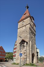 Schmiedturm built 1350 and half-timbered house