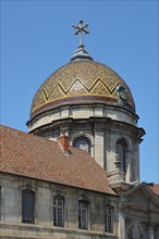 Dome with pattern of Notre-Dame du Refuge Cathedral