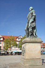 Sculpture and monument to Margrave Friedrich III of Brandenburg-Bayreuth