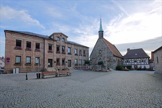 Music school and Marienkapelle at the church square