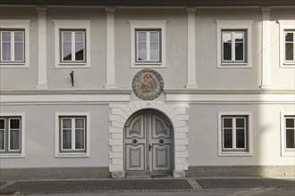 House facade in Mauthen