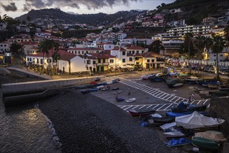 View of Camara de Lobos and the harbour