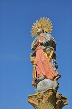 Madonna figure from the Marienbrunnen