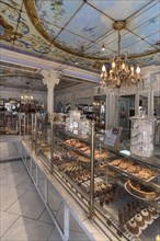 Salesroom of a traditional French bakery and patisserie