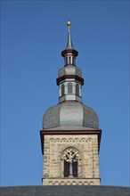 Church tower of the baroque St. Stephan's Church
