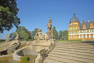 Baroque fountain built in 1771