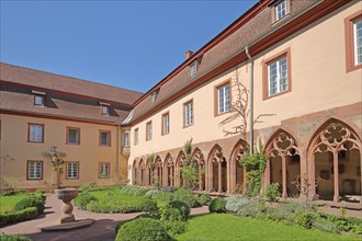 Inner courtyard with cloister of Augustinian monastery built 15th century