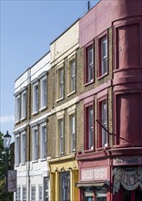 Colourful terraced houses