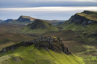 View of rocky landscape Quiraing