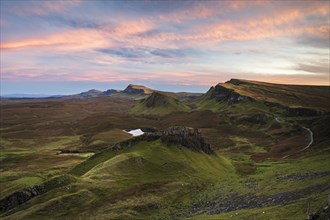 View of rocky landscape Quiraing