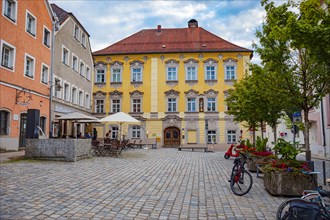 Church square in Passau